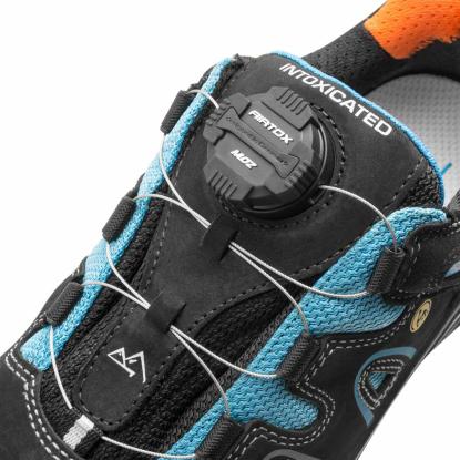 Airtox SL55 S3 sikkerhedssko med wireluk, ESD, sort/blå