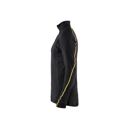 Blåkläder 4796 flammehæmmende undertrøje half zip inherent, sort