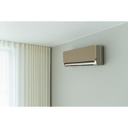 ELL Front luft-til-luft varmepumpe, 12 kW, golden/brown, 110 m²