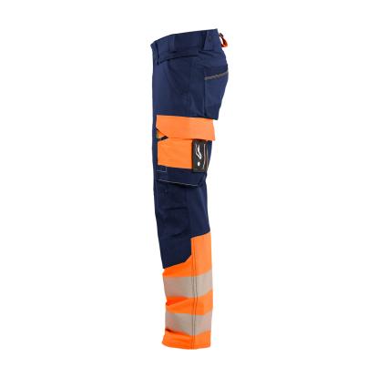 Blåkläder 1126 high vis buks 4-vejs stretch, marineblå/hi-vis orange
