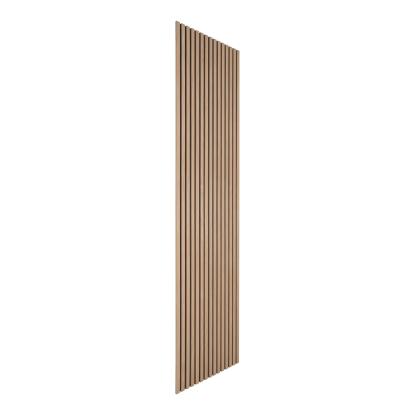 Akustikpanel træfiner, natur, egetræslook, 2400x600x22 mm