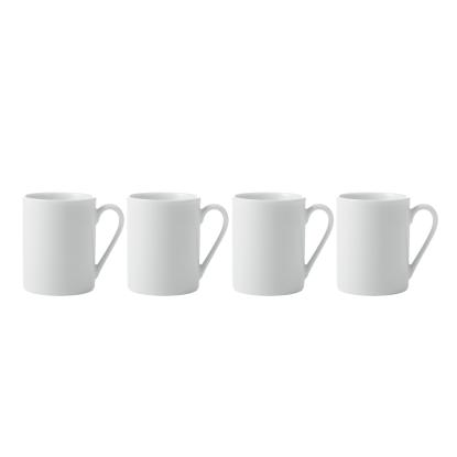 aida Atelier krus med hank, 28 cl, porcelæn, hvid - 4 stk.