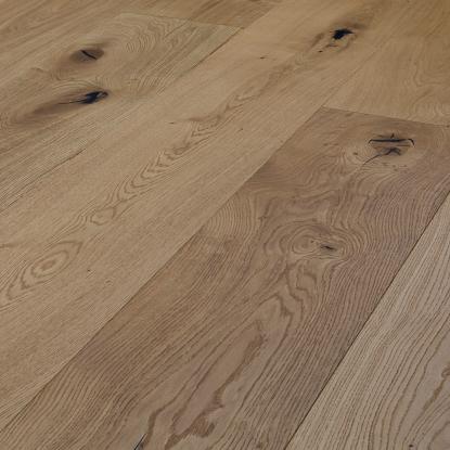 Wallmann Wood Line Herregårdsplank Eg Børstet natur matlak, Rustik