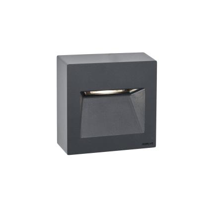 Norlys Namsos LED væglampe, IP65, grafit