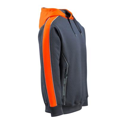 MASCOT HARDWEAR Motril hættetrøje, mørk marine/hi-vis orange