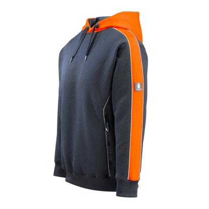 MASCOT HARDWEAR Motril hættetrøje, mørk marine/hi-vis orange