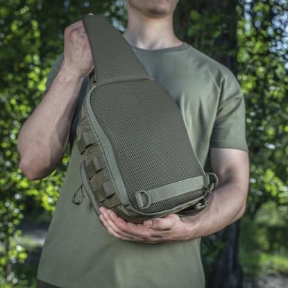 M-TAC Elite Hex crossbody taske, ranger green