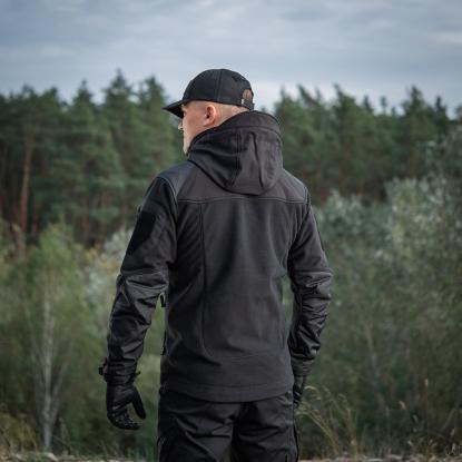M-TAC Norman Windblock fleecejakke, sort