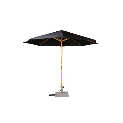 Venture Design IXOS parasol, bøg, sort, Ø300 cm