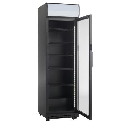 Scandomestic SD 420 BE displaykøleskab, 360 liter