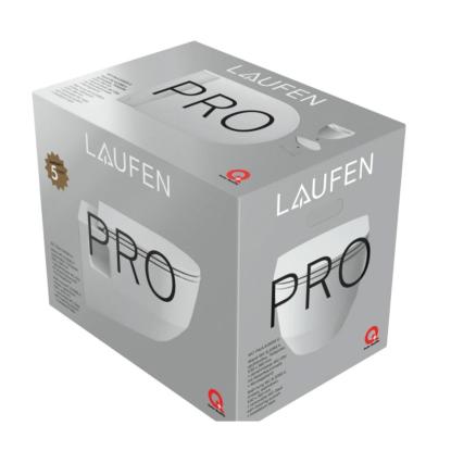 LAUFEN Pro sampak med rimless toilet og sæde med soft close og quick release, hvid, 53 cm dyb