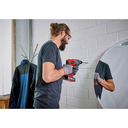 Einhell TE-HD 18 Li akku borehammer med kuffert, 2,5 Ah batteri og lader