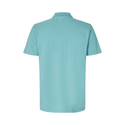 ID Ease 0556 poloshirt, lyocell, støvet aqua