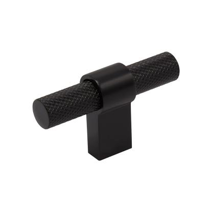 Beslag Design T Helix knop, mat sort