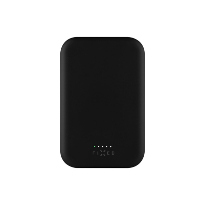 FIXED MagZen trådløs powerbank, 10.000 mAh, sort