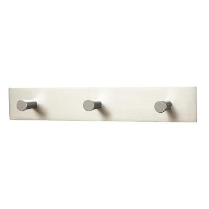 Millex Melody knagerække, 3 knager, 28 cm, inox/krom