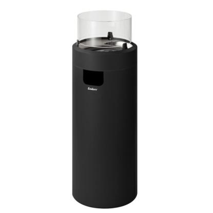 Enders Nova LED gasfakkel med flamme, sort - 2 kW