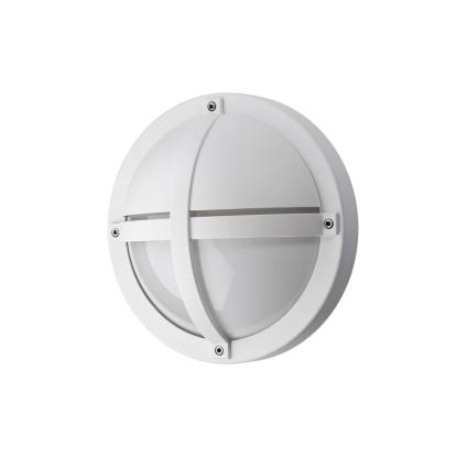 SG Armaturen Tanto 1100 LED væglampe med skumringsrelæ, Ø27 cm, IP65, hvid