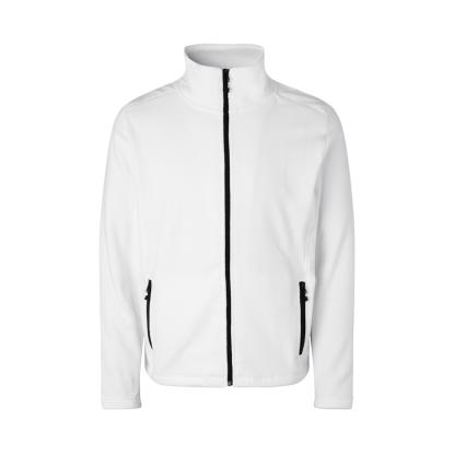 ID 0803 cardigan, mikrofleece, hvid