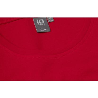 ID 0508 Interlock T-shirt, dame, rød