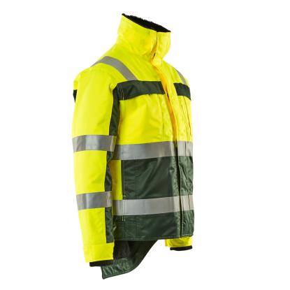MASCOT SAFE COMPETE Teresina vinterjakke, hi-vis gul/grøn