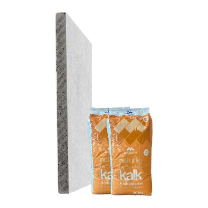 CALSITHERM KALK indeklimaplade inkl. 2 x 20 kg NHL hæfte-/klæbemørtel, 50 x 625 x 1000 mm, 3,13 m²