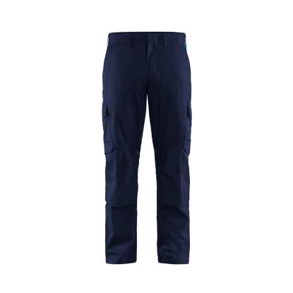 Blåkläder 1448 industri buks med knælommer stretch, marineblå/koboltblå