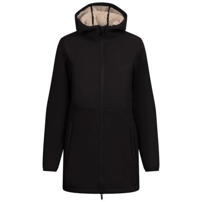 Trespass SINE lang softshelljakke, dame, sort