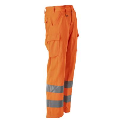 MASCOT SAFE LIGHT arbejdsbukser med lårlommer, hi-vis orange