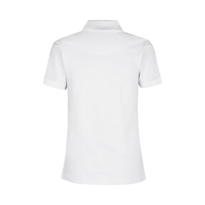 ID 0527 poloshirt med stretch, dame, hvid