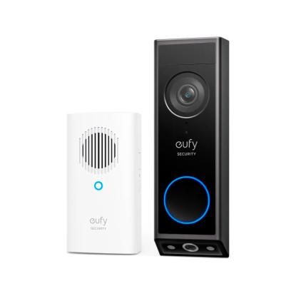 eufy E340 videodørklokke med Edge HomeBase Mini, 2K, sort