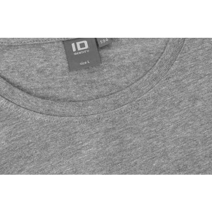 ID 0594 Stretch T-shirt, komfort, grå melange