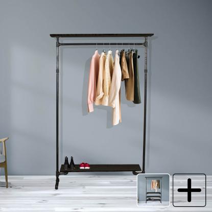 Simple Racks Copenhagen tøjstativ, sort, 70 cm