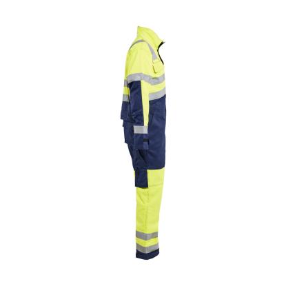 Blåkläder 6373 high vis kedeldragt, hi-vis gul/marineblå