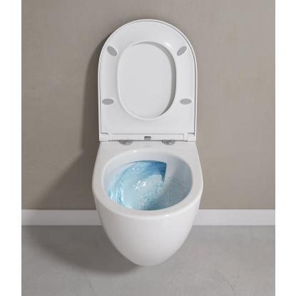Danbad Zen Pro Vortex væghængt toilet inklusiv toiletsæde