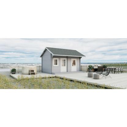 Luoman Lillevilla Tiainen havehus med to rum og hems - 15 m²