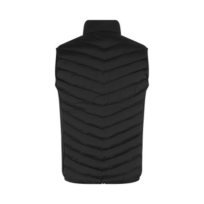 ID 0892 bodywarmer vest med stretch, sort