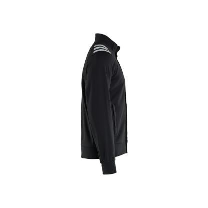 Blåkläder 3453 flammehæmmende sweatshirt full zip inherent, sort