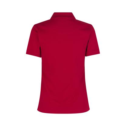 ID 0527 poloshirt med stretch, dame, rød