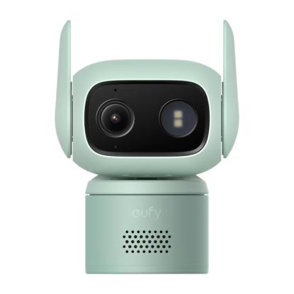 eufy C31 Wired Cam kablet sikkerhedskamera med dreje-, vippe- og zoomfunktion, IP66, grøn