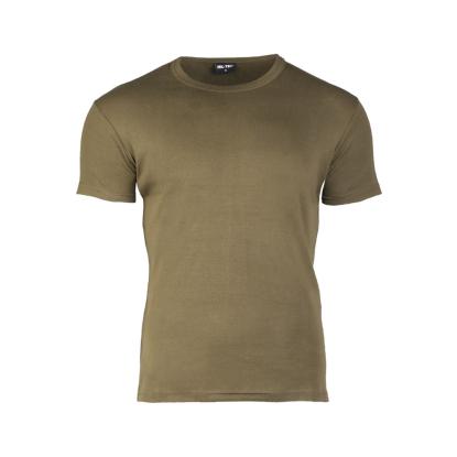 Mil-Tec tætsiddende T-shirt, olivengrøn