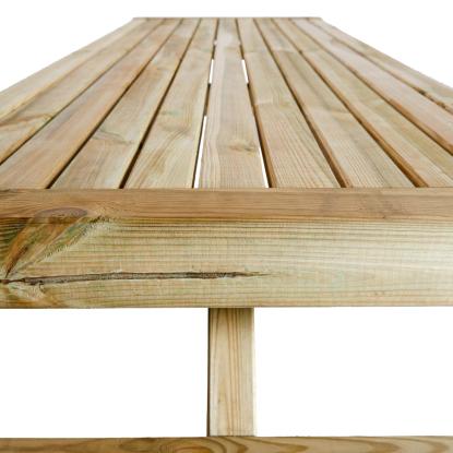 HORTUS bord-/bænkesæt XL, fyrretræ, 79 x 200 x 170 cm
