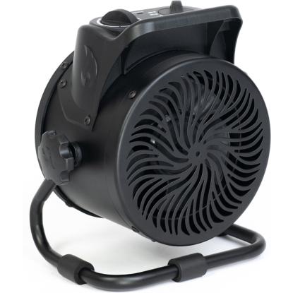 Feistos Helios 1 keramisk varmeblæser, sort, 2000W