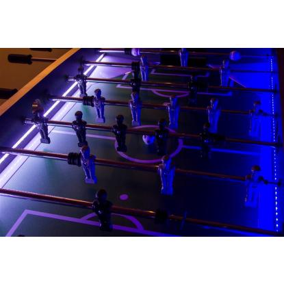 Stanlord Capri bordfodbold med LED lys, 152,4 x 74,3 x 86,3 cm