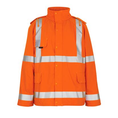 MASCOT SAFE AQUA Feldbach regnjakke, hi-vis orange