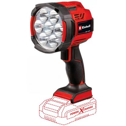 Einhell TE-CL 18/2500 LED håndlygte, 2500 lumen, 18 V, uden batteri og lader Einhell TE-CL 18/2500 LED håndlygte, 2500 lumen, 18 V, uden batteri og la