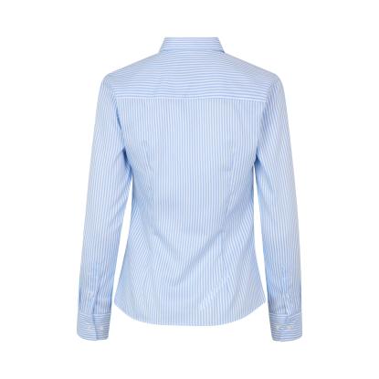 Seven Seas S780 Fine Twill Cadet skjorte, modern, dame, lys blå