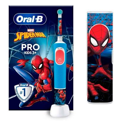 Oral-B Vitality Pro Kids elektrisk tandbørste, Spiderman