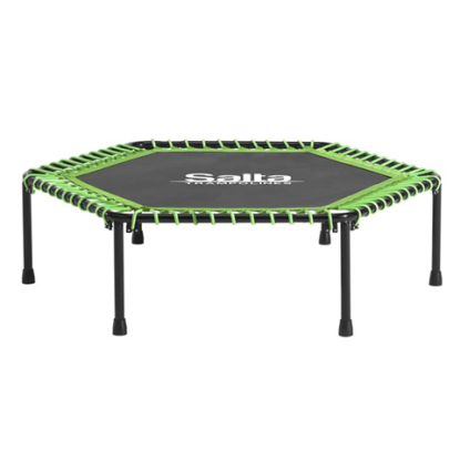 Salta Trampolin Fitness med håndtag, grøn