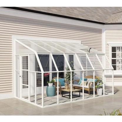 Rion Sun Room 46 udestue, polypropylen/akryl, hvid - 9,9 m²
